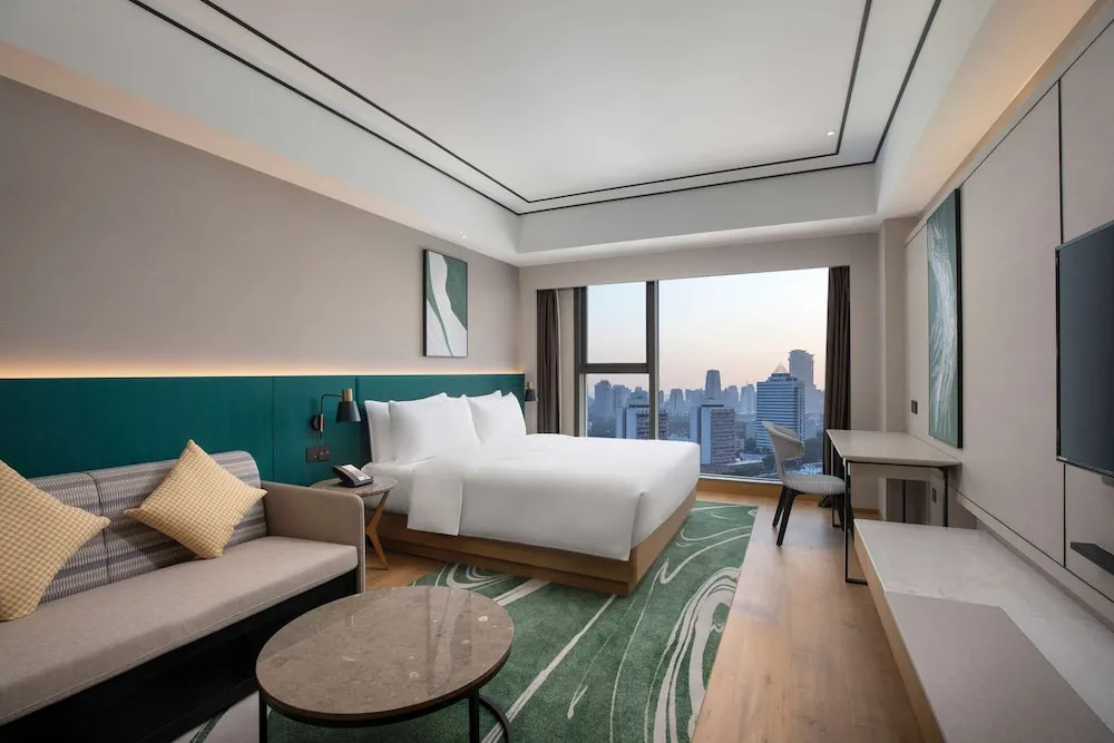 Двухместный номер Standard двуспальная кровать в Hilton Garden Inn Xiamen Bailuzhou Park