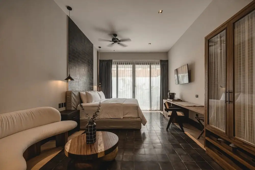 Standard Double room with garden view (full double bed)