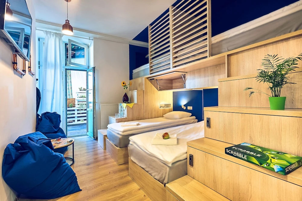 Standard Quadruple room with balcony