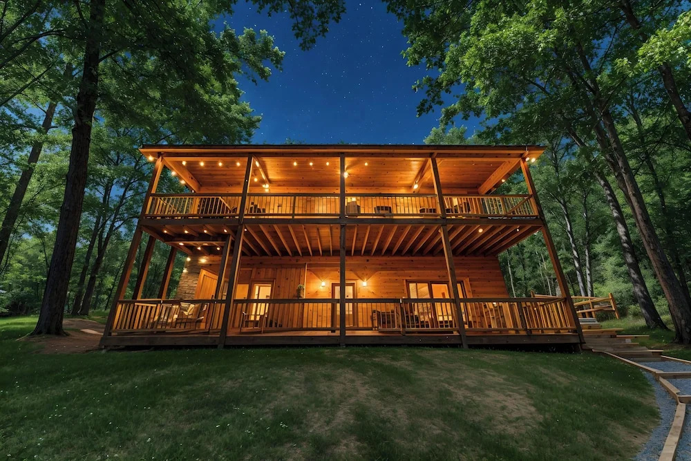 Hot Tub & Fire Pit: Secluded Blue Ridge Cabin!