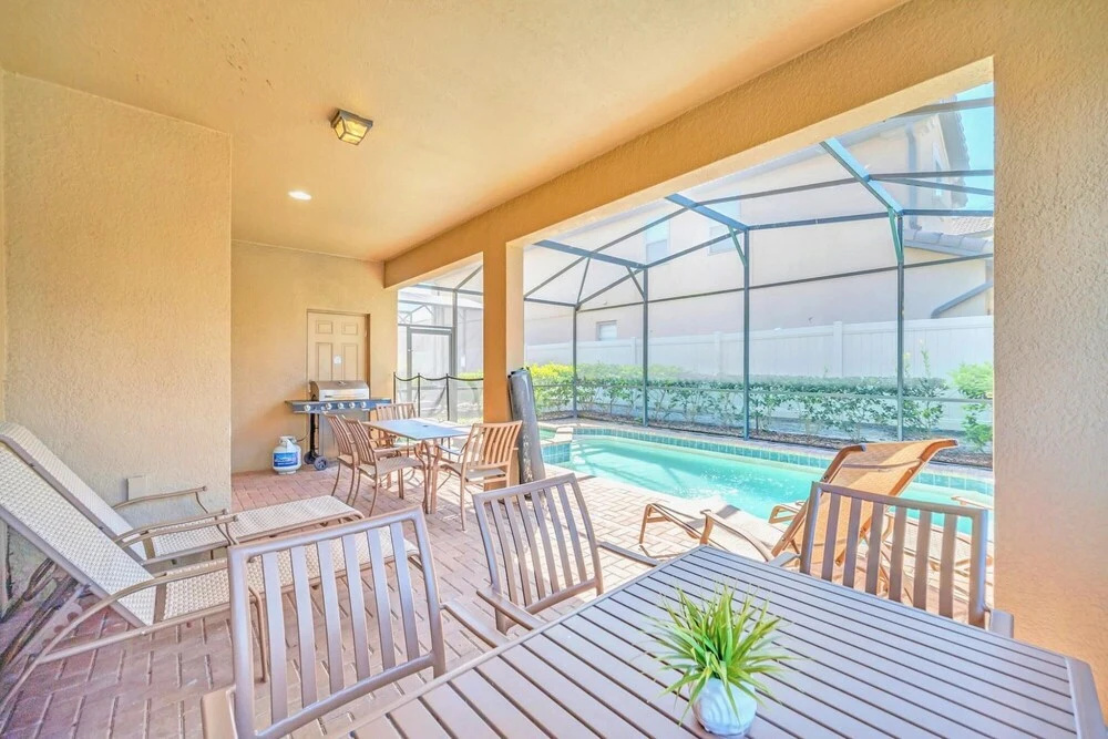 Near Disney 6BR Home -private Pool Hot Tub BBQ