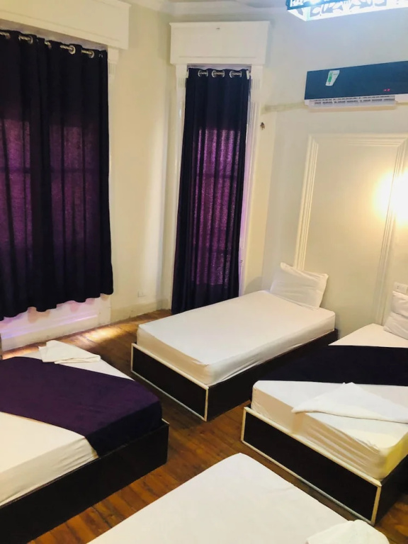 Bed in Dorm with balcony