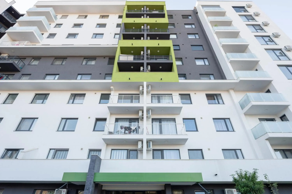 Grey apartments