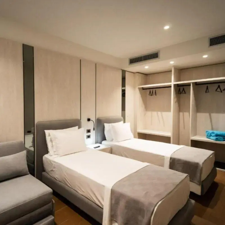 Standard Family room with balcony and with sea view