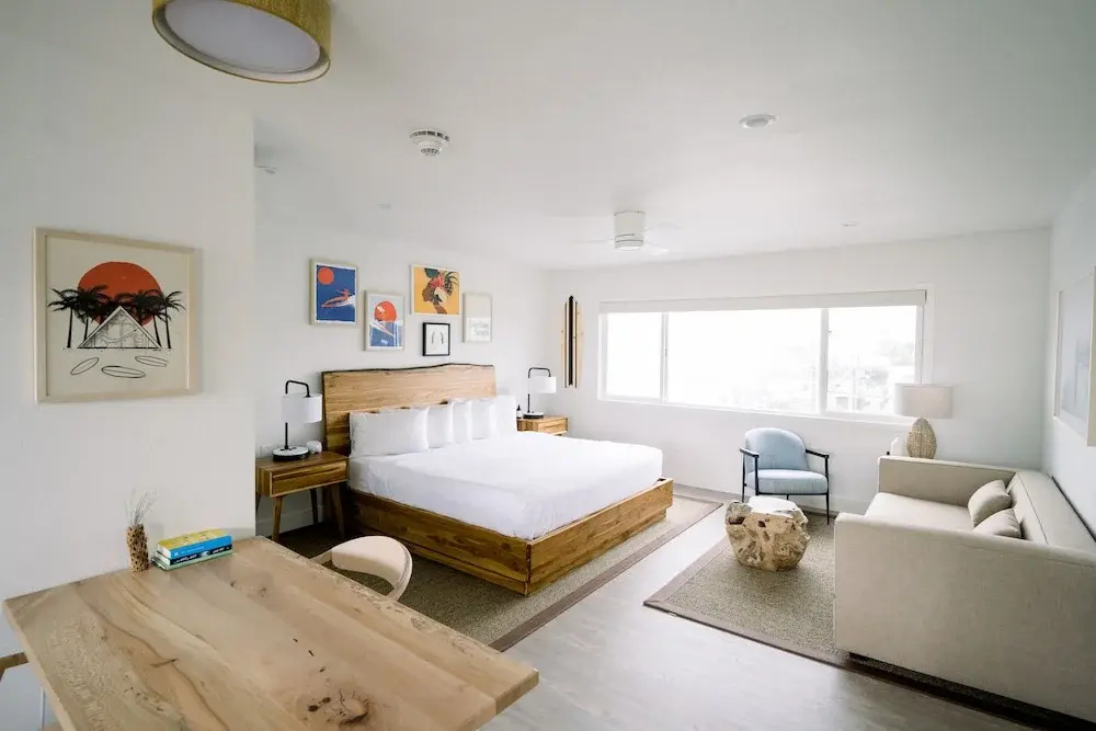 Standard Double room with partial ocean view (full double bed)