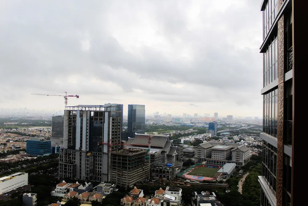 Best View 1BR Apartment at Gold Coast PIK By Travelio