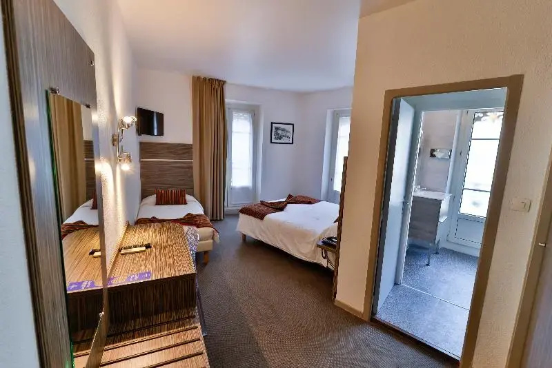 Hôtel de l'Europe Grenoble Hyper Centre - Chambres