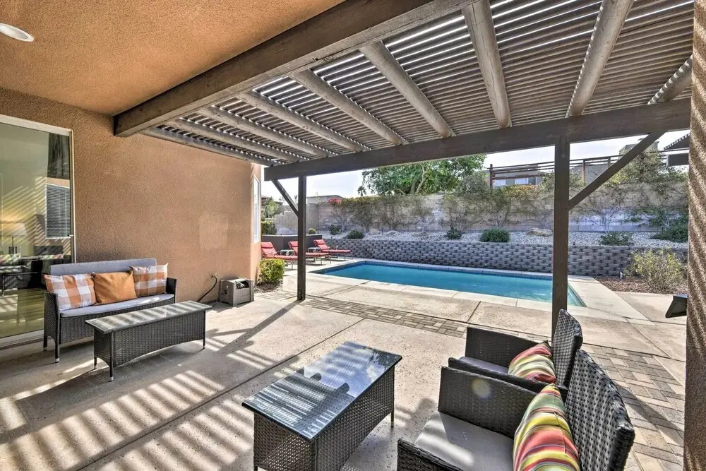 Bermuda Dunes Home w/ Private Pool, Patio & Grill!