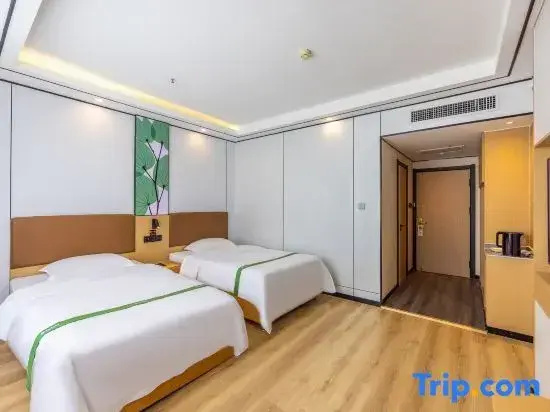 GreenTree Inn LanZhou YanBei Road United University Express Hotel - Chambres
