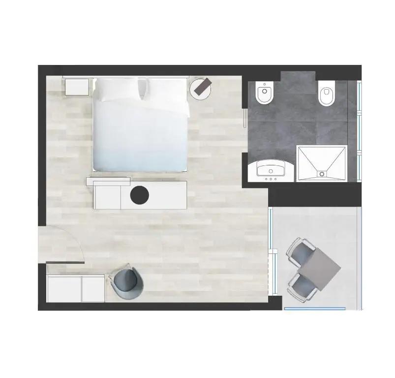 Hesperia Hotel & Residence - Chambres