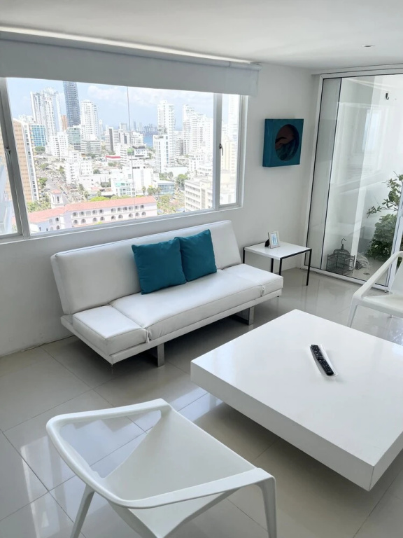 Apartment In Cartagena In Front Of The Sea 2 Bedrooms With Air Conditioning
