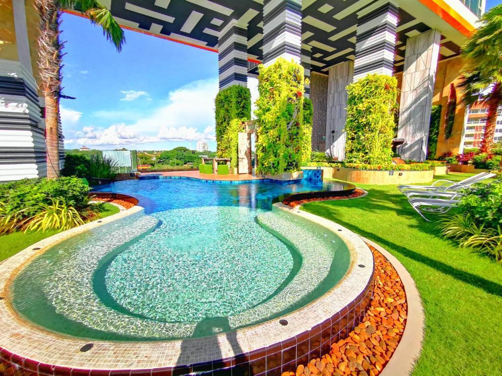 Апартаменты с видом на море в Riviera Jomtien Pattaya 532 Great Sky & Sea View