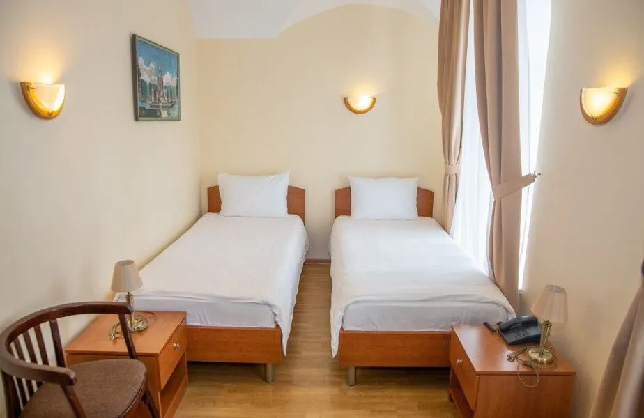 Двухместный номер Classic с кондиционером 2 отдельные кровати в Ekaterina