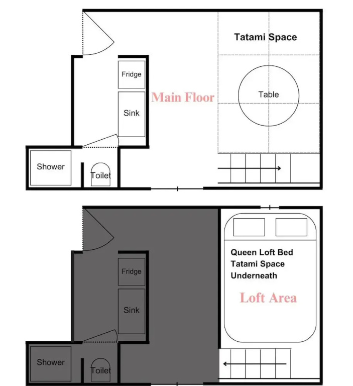 Standard Double Family Attic room (full double bed)