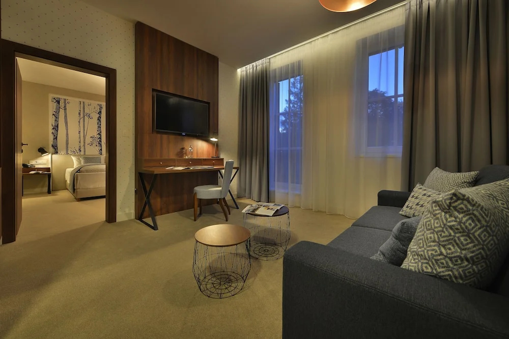 Executive Double Apartment full double bed