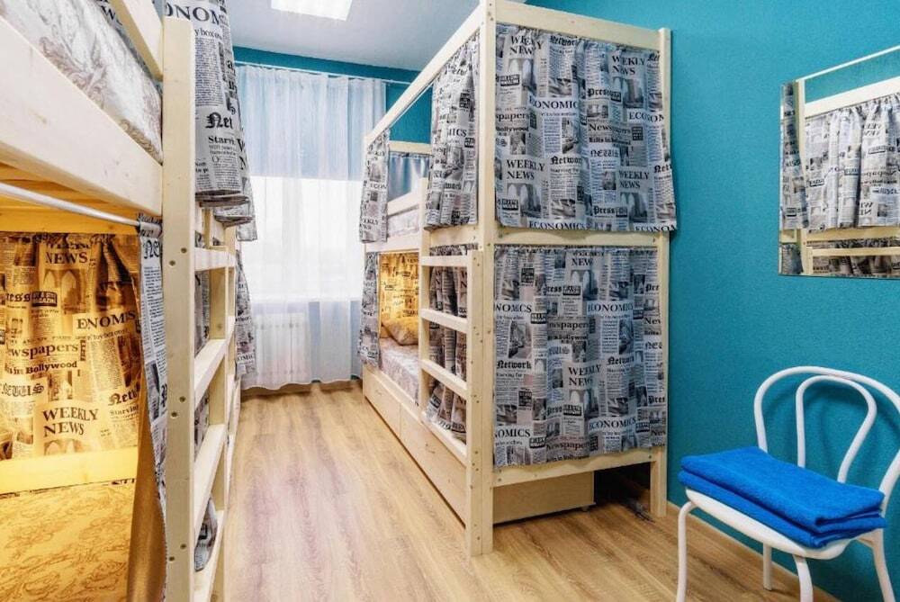 Кровать в общем номере в 1st`hostel