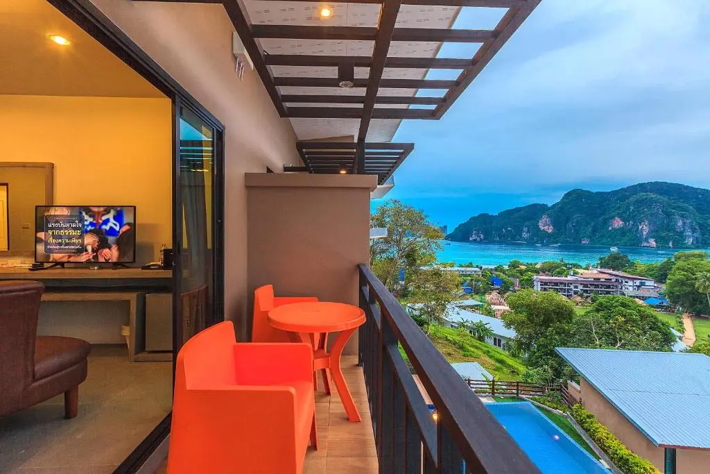 Deluxe Double room with sea view (full double bed)