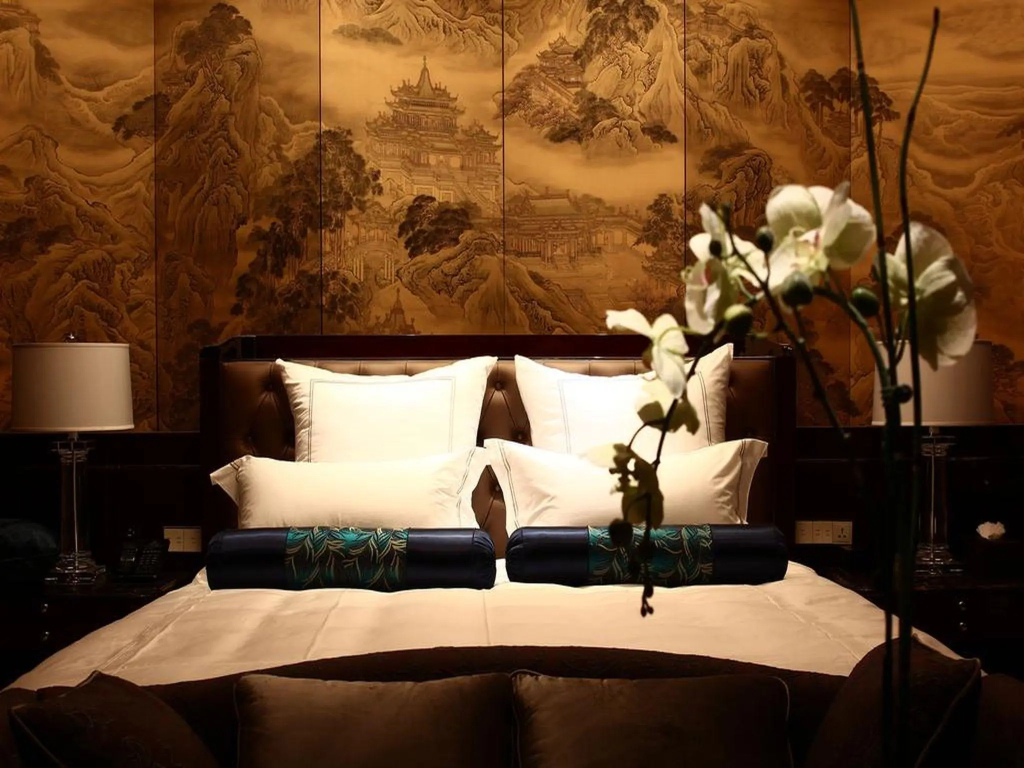 舒適雙人房，市景，雙人床