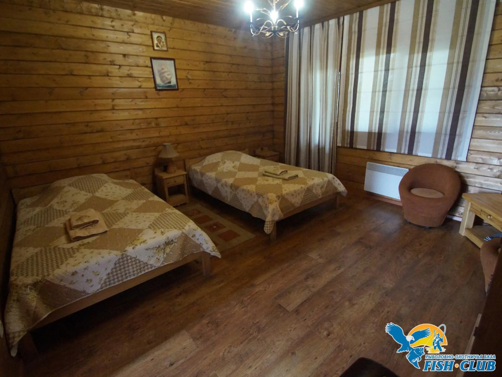 Двухместный номер Standard 2 отдельные кровати в Фиш-клуб