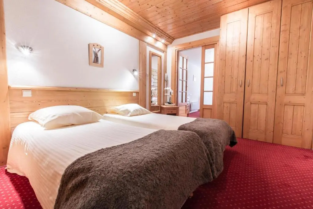 Hôtel Club le Crêt - Chambres