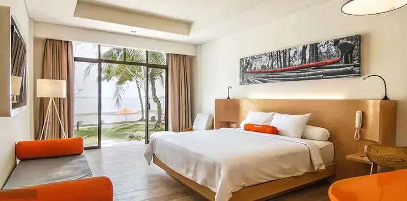 Standard Double room beachfront (full double bed)