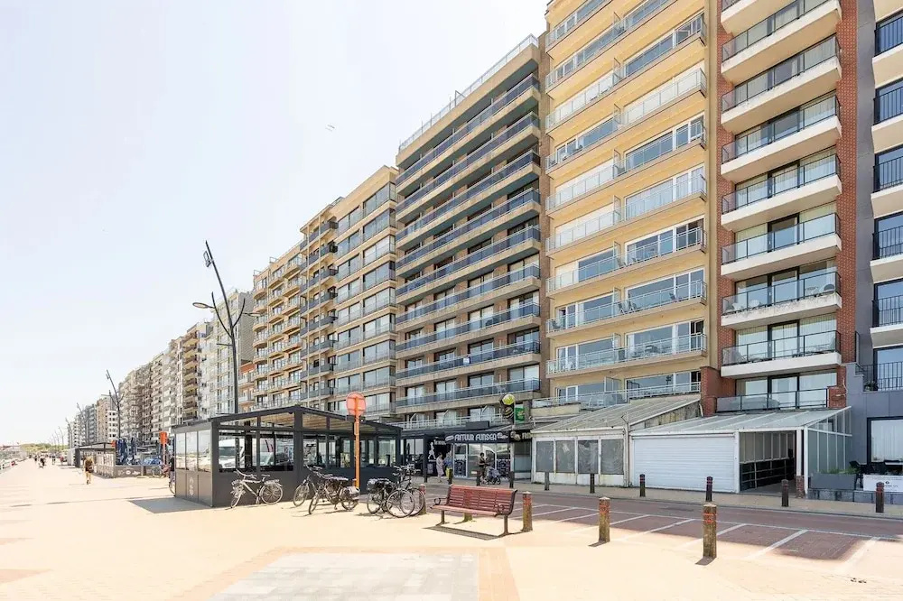 Apartment in Blankenberge With Sea Views