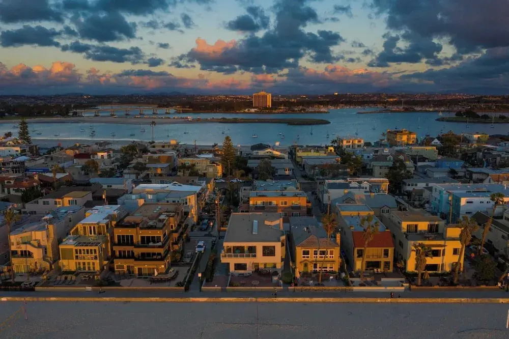 Beachfront Home w/ Ocean Views Right on Mission Beach Belmont by Avantstay