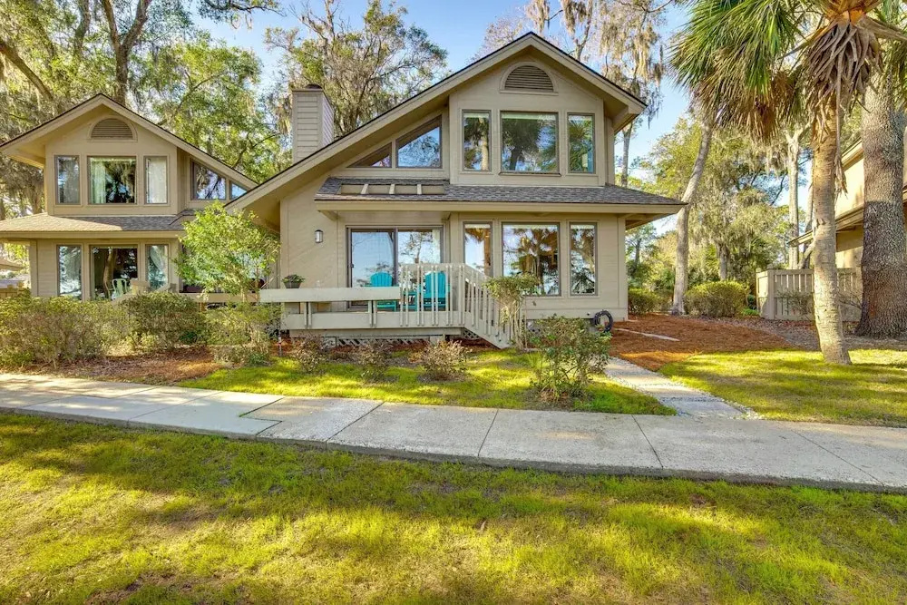 Waterfront Villa on Dataw Island: Deck w/ a View!