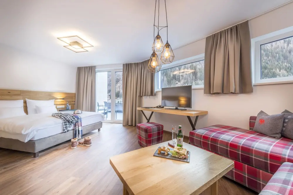 Heart Hotel Grischuna - Chambres