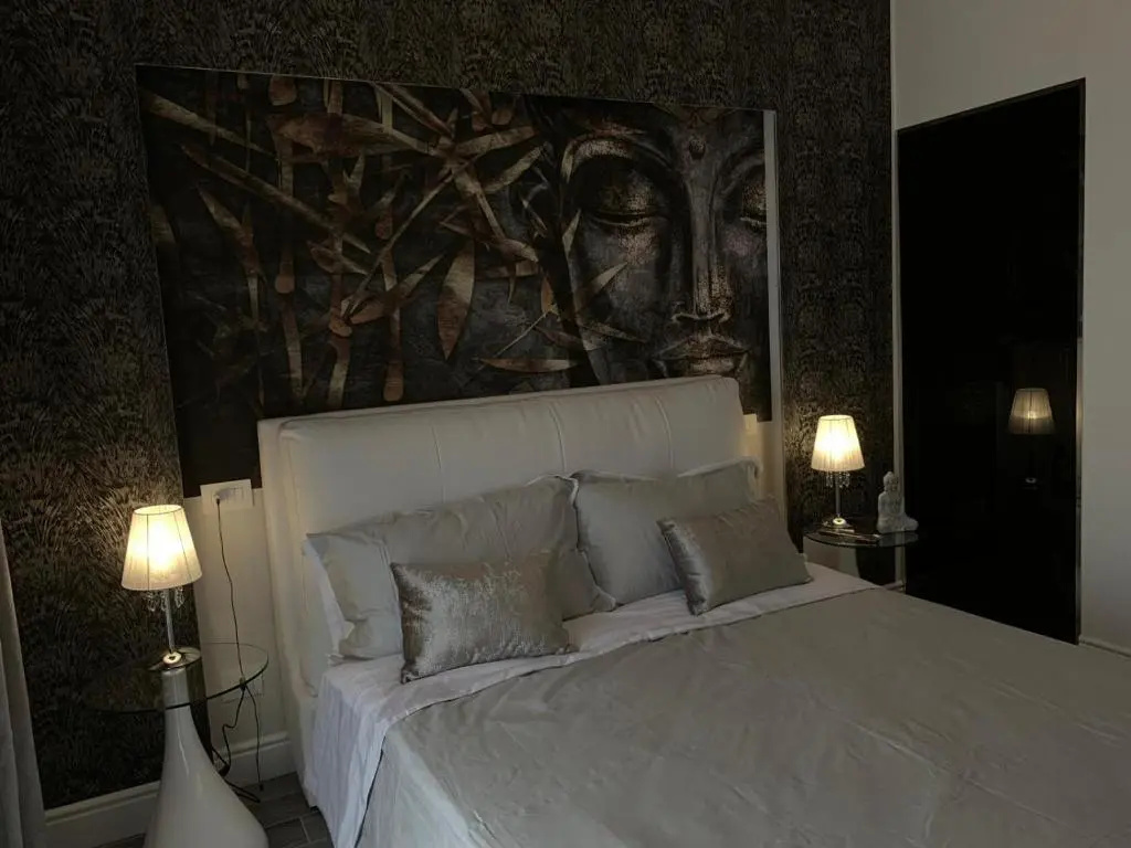Deluxe Double room with balcony and with sea view (full double bed)