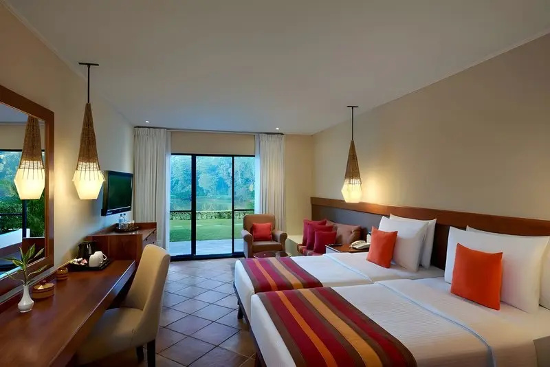 Superior Double room with garden view (twin beds)