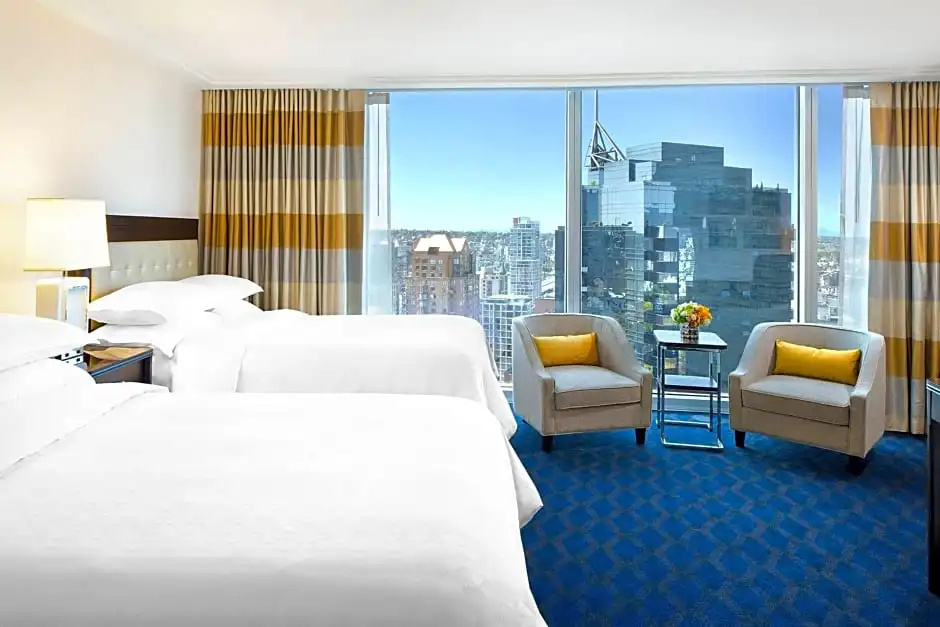 Sheraton Vancouver Wall Centre - Chambres