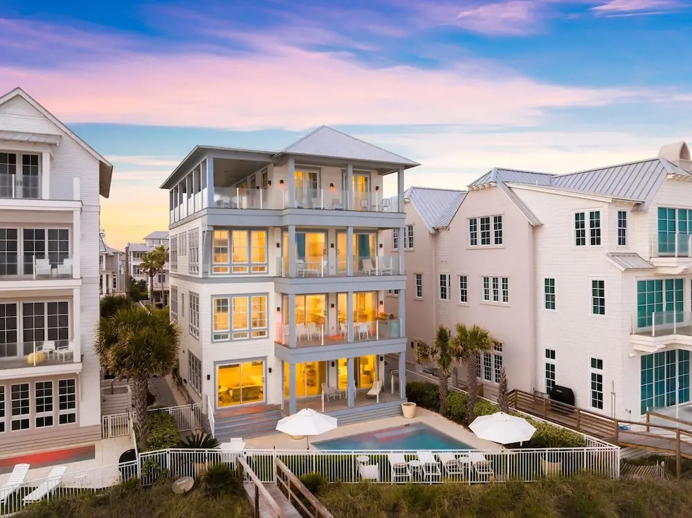 Gulf Front Luxurious Home With Private Pool And Beach Access 6 Bedroom Home by RedAwning