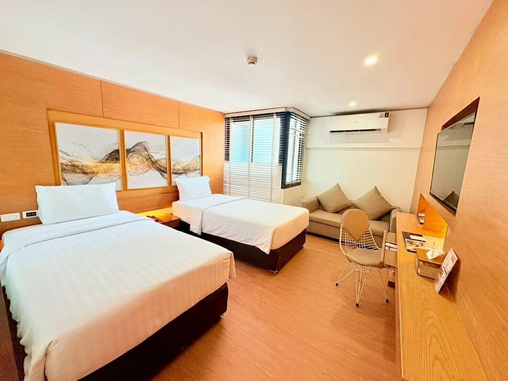 Двухместный номер Deluxe 2 отдельные кровати в I Residence Hotel Silom