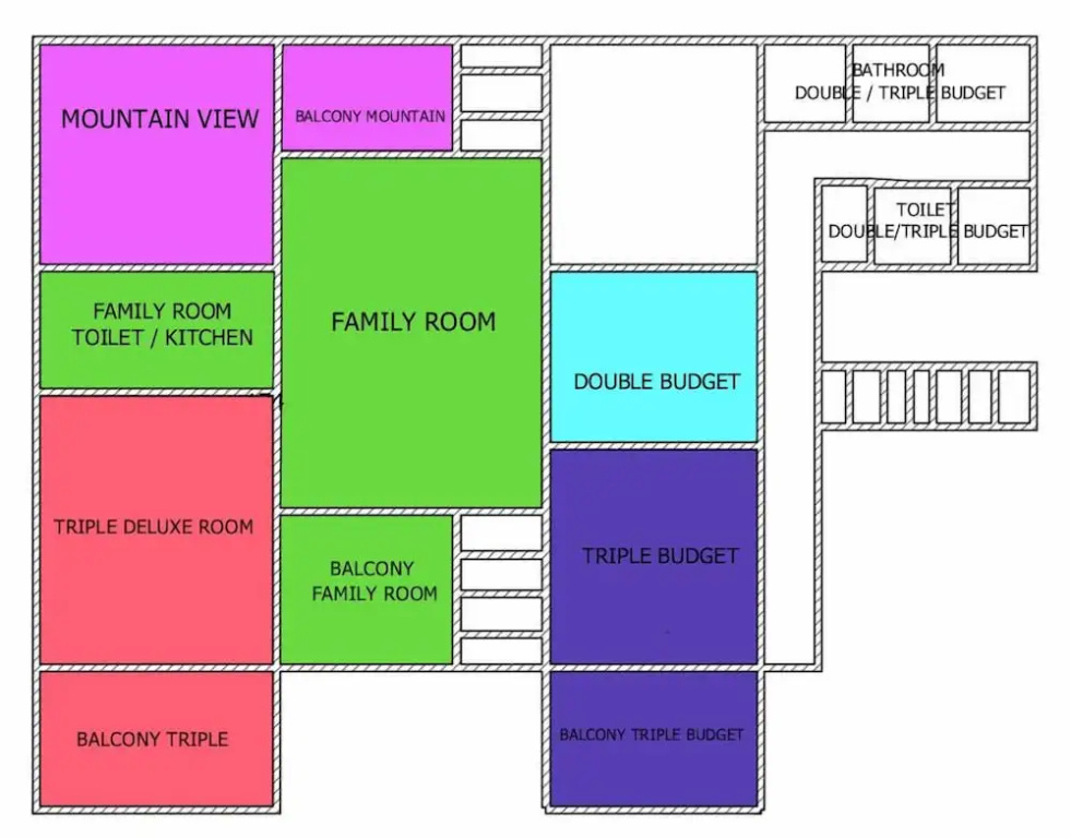 Economy Double room with balcony (full double bed)