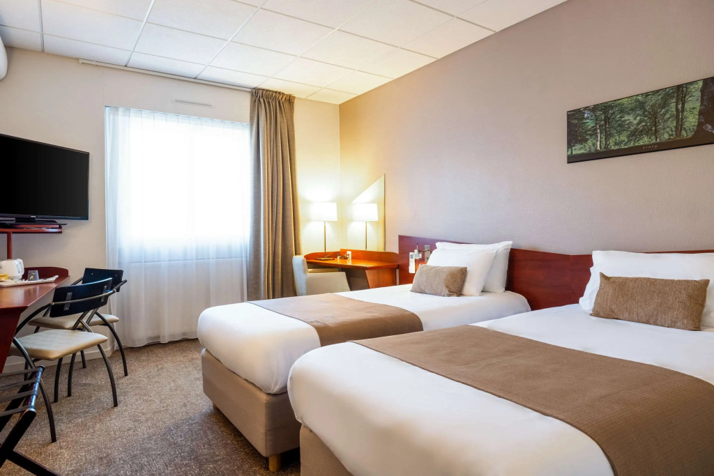 Hôtel du Palois - Pau Centre Bosquet - Chambres