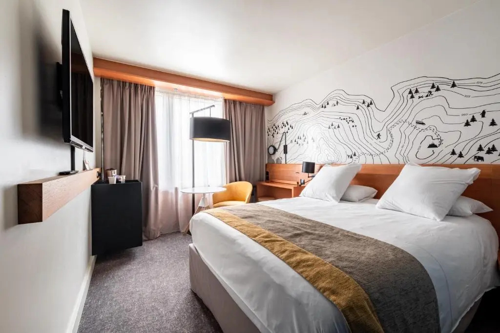 Mercure Grenoble Centre Alpotel - Chambres