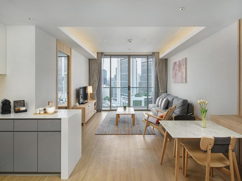 Апартаменты Executive c 1 комнатой в Oakwood Suites Bangkok