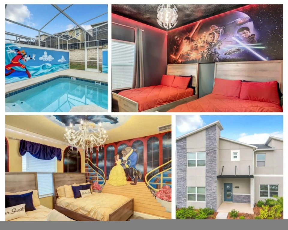 Themed Delight 5 Bed Champions Gate Home