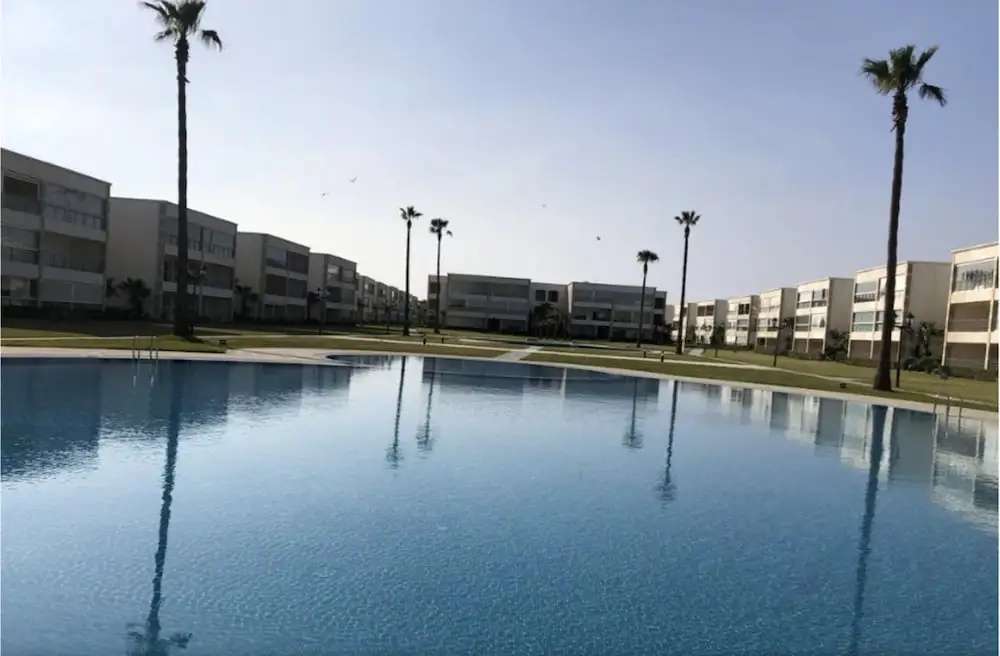 Apartment with One Bedroom in El Jadida, with Pool Access, Enclosed Garden And Wifi - 10 M From the Beach