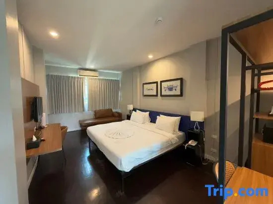 Двухместный номер Deluxe двуспальная кровать в Riverview Residence
