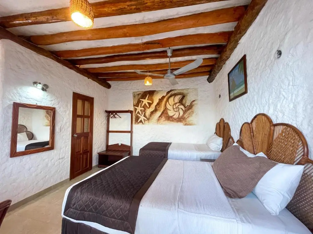 Standard Double room beachfront (full double bed)