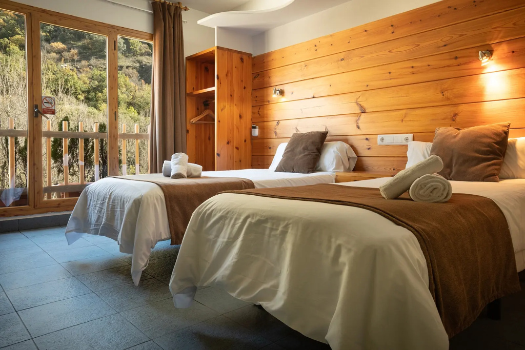 Hotel Restaurante Les Brases - Chambres