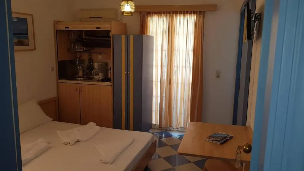 Studio with balcony