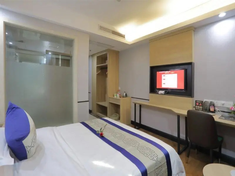 GreenTree Inn Jieyang North Linjiang Road Express Hotel - Chambres