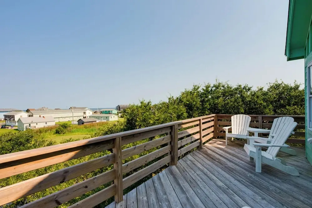 Quiet Hatteras Duplex With Decks ~ 1 Mile to Beach