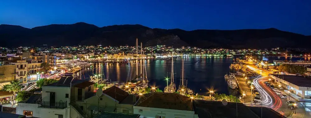 Maria House in the port of Kalymnos