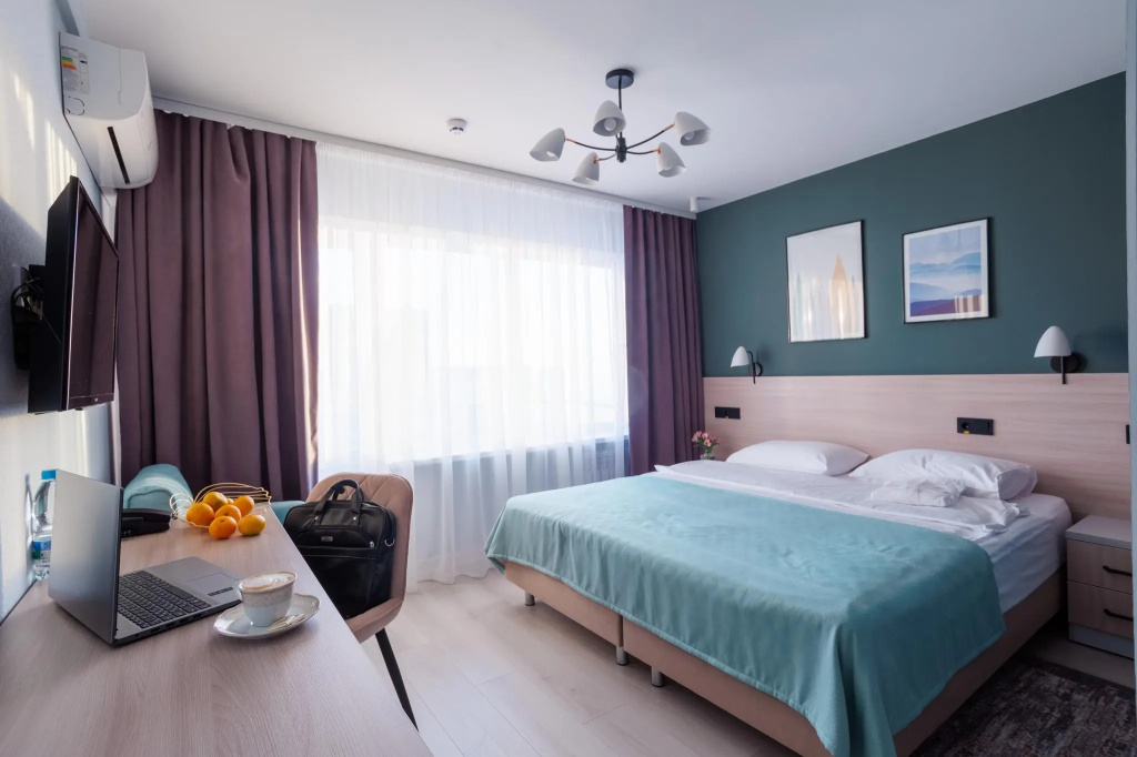 Syktyvkar Hotel Room Type - Standard Superior Plus Double room with balcony full double bed