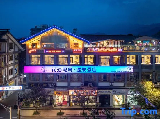 Sea of Flowers Esports Hot Spring Hotel (Dujiangyan Nanqiao Branch) in Chengdu