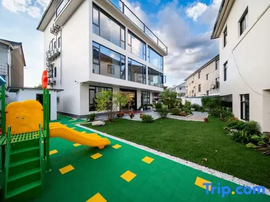 Front Garden and Back Residence